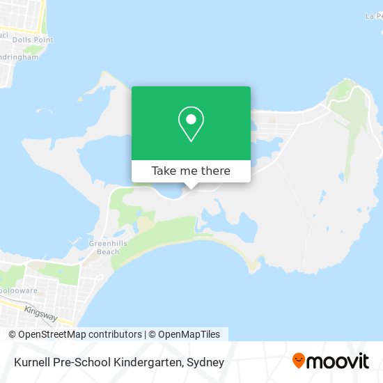 Mapa Kurnell Pre-School Kindergarten