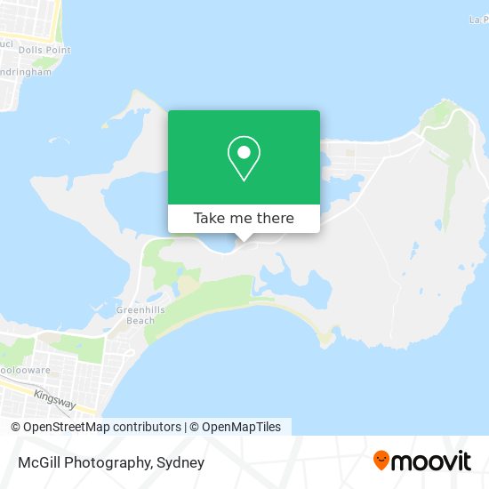McGill Photography map