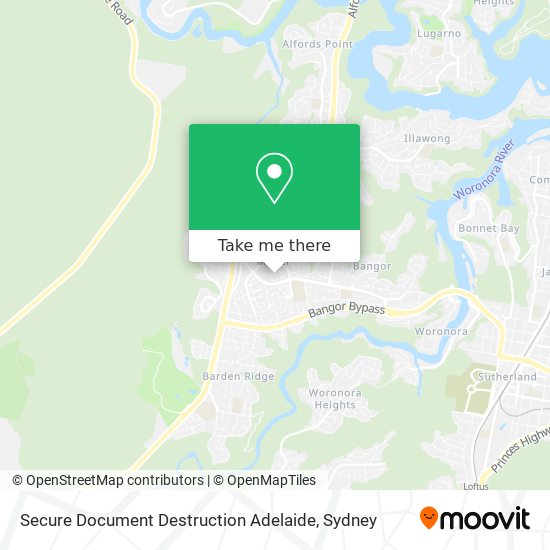 Mapa Secure Document Destruction Adelaide