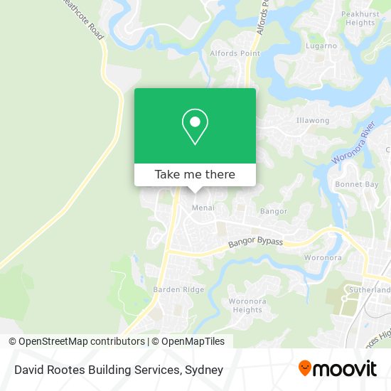 David Rootes Building Services map