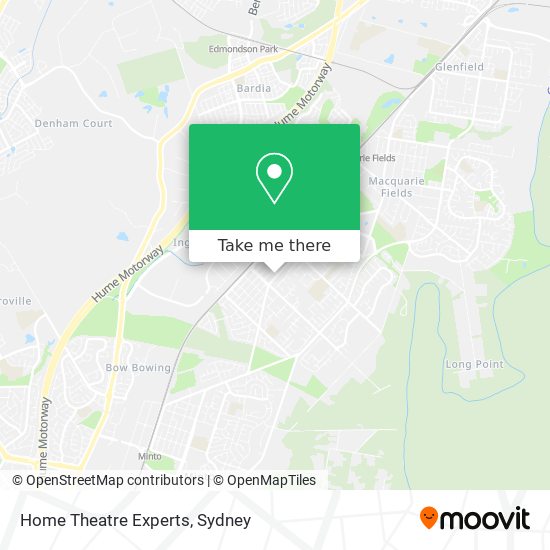 Home Theatre Experts map