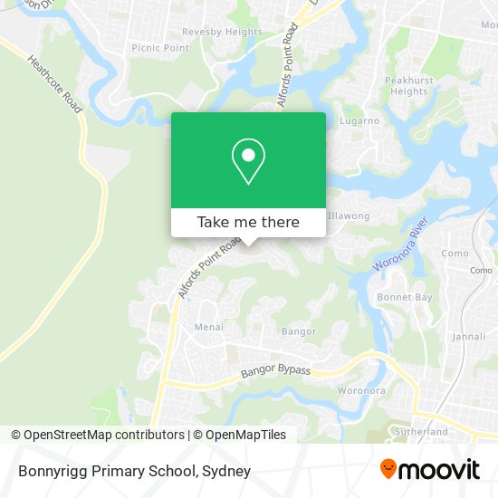 Bonnyrigg Primary School map