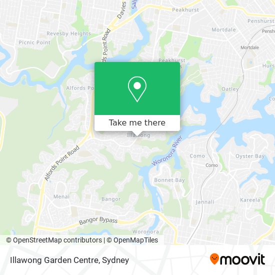 Illawong Garden Centre map