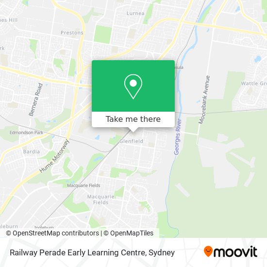 Mapa Railway Perade Early Learning Centre