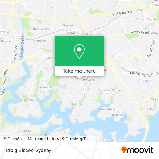 Craig Biscoe map