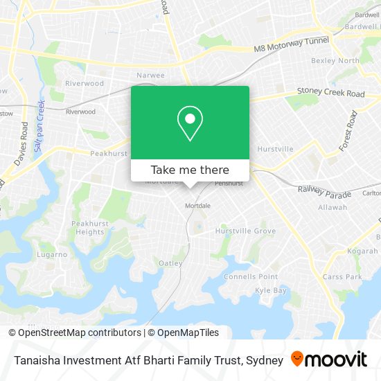 Tanaisha Investment Atf Bharti Family Trust map