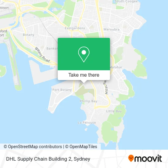 DHL Supply Chain Building 2 map