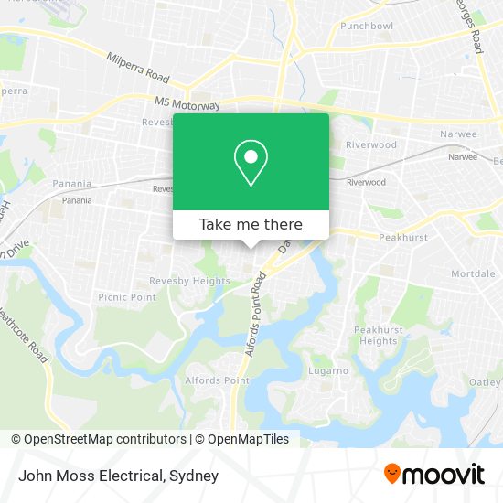 John Moss Electrical map