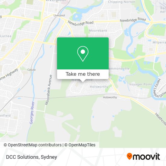 DCC Solutions map