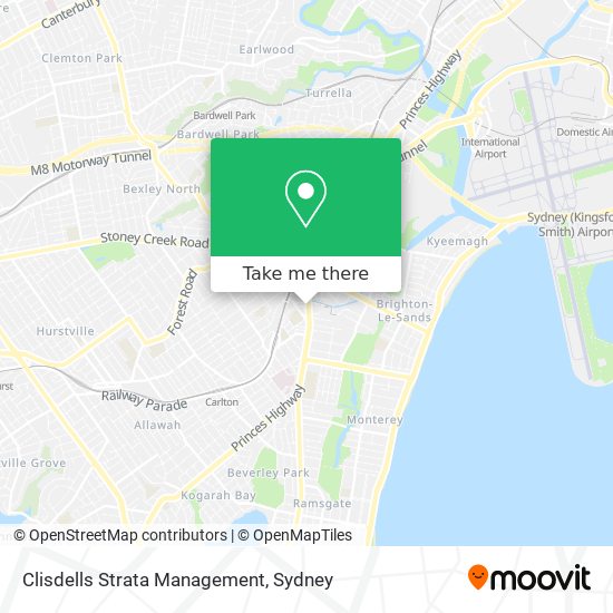 Clisdells Strata Management map