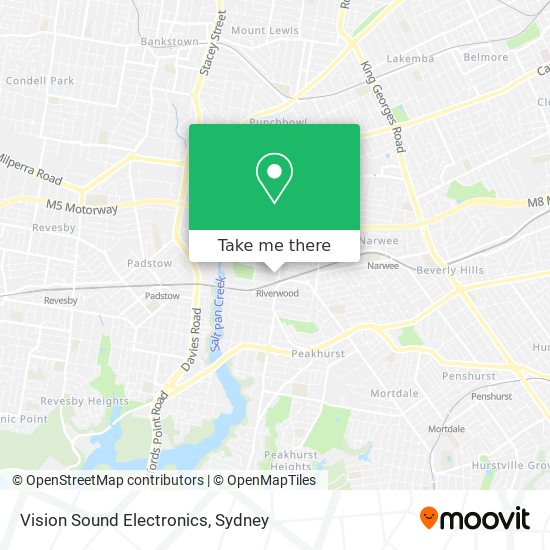 Vision Sound Electronics map