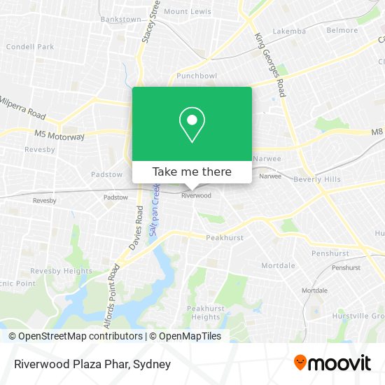 Riverwood Plaza Phar map