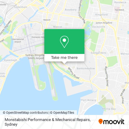 Monstabishi Performance & Mechanical Repairs map