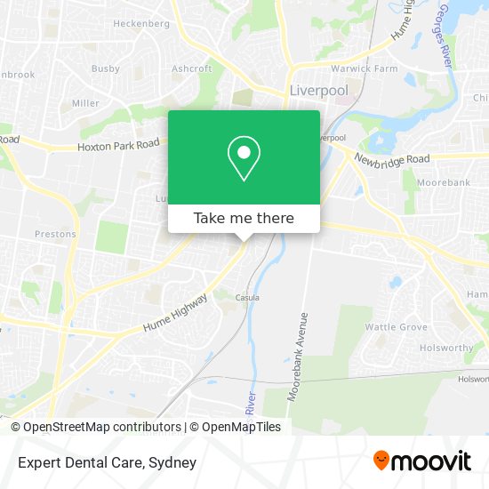 Mapa Expert Dental Care