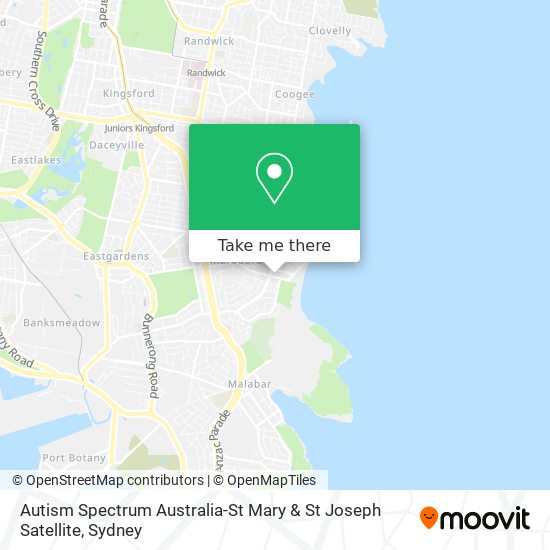 Autism Spectrum Australia-St Mary & St Joseph Satellite map