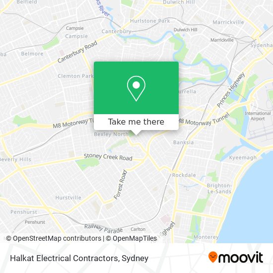 Mapa Halkat Electrical Contractors