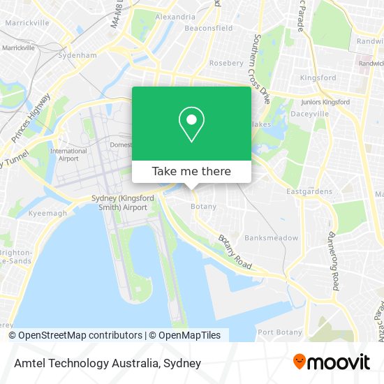 Amtel Technology Australia map