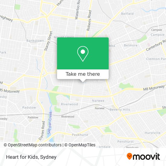 Heart for Kids map