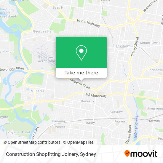 Construction Shopfitting Joinery map