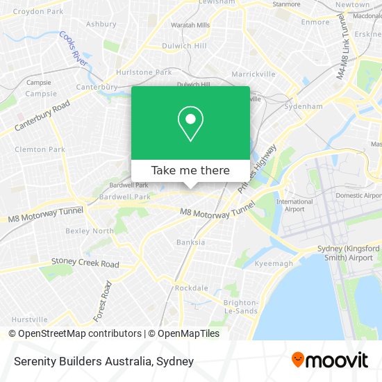 Mapa Serenity Builders Australia