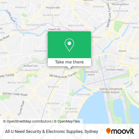 All U Need Security & Electronic Supplies map