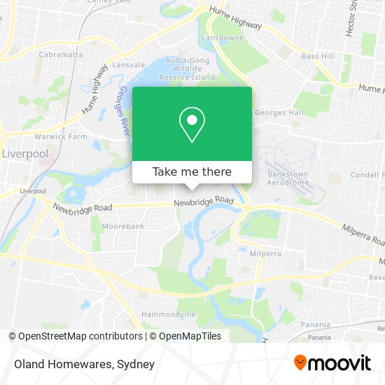 Oland Homewares map