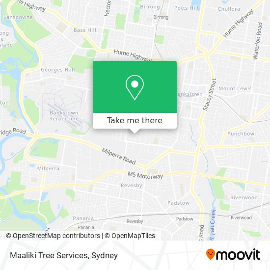 Maaliki Tree Services map