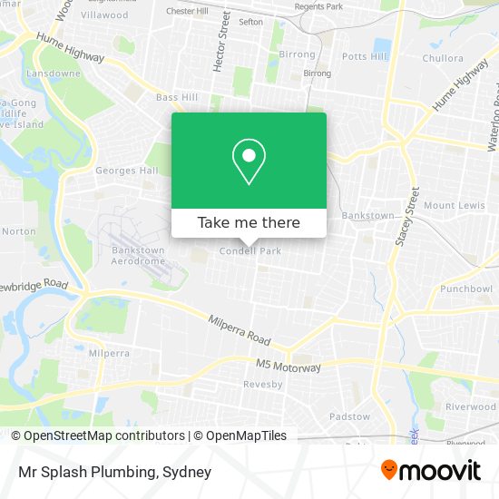 Mr Splash Plumbing map