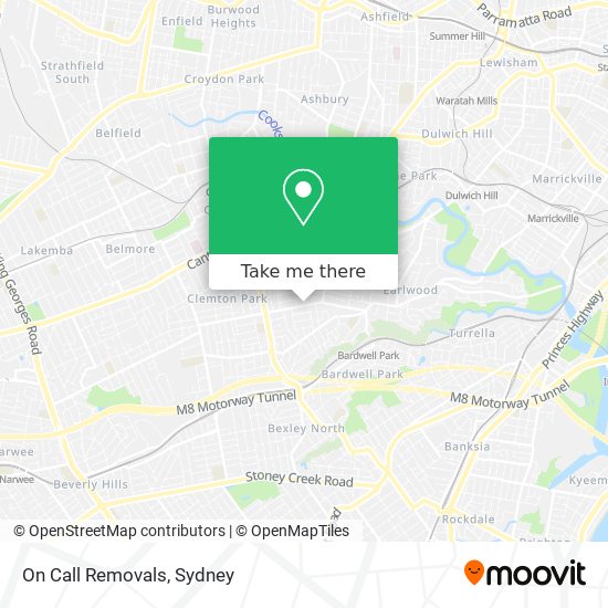 Mapa On Call Removals