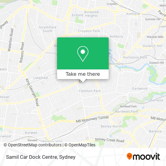Samil Car Dock Centre map