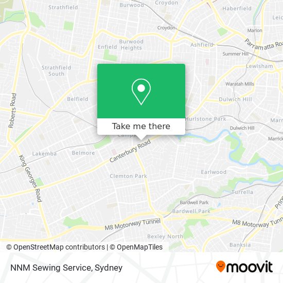 NNM Sewing Service map