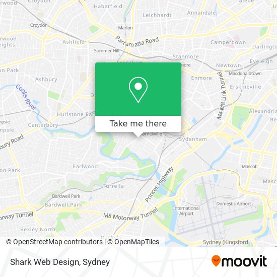 Mapa Shark Web Design