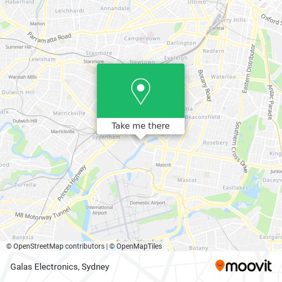 Galas Electronics map