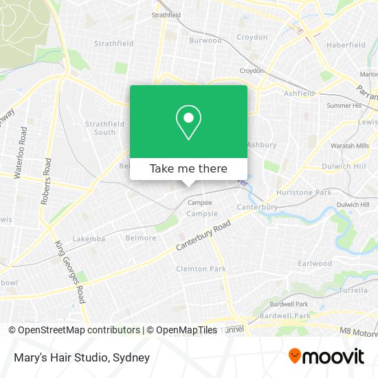 Mary's Hair Studio map