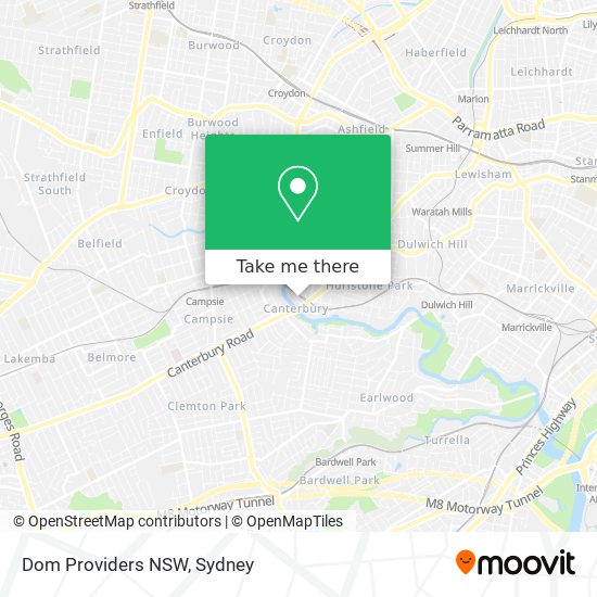 Dom Providers NSW map