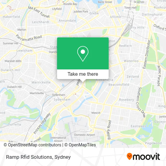 Ramp Rfid Solutions map