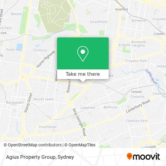 Mapa Agius Property Group