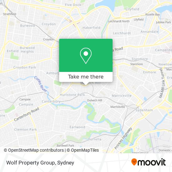 Wolf Property Group map