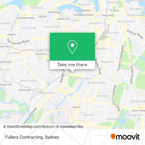 Fullers Contracting map
