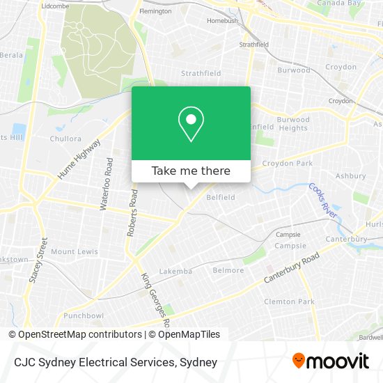 CJC Sydney Electrical Services map