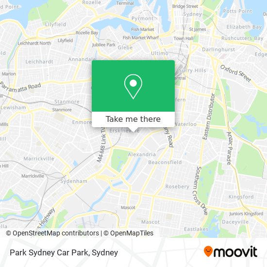 Park Sydney Car Park map