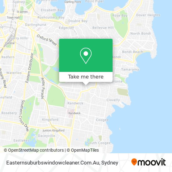 Easternsuburbswindowcleaner.Com.Au map