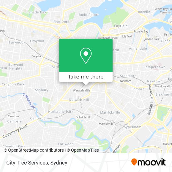 City Tree Services map