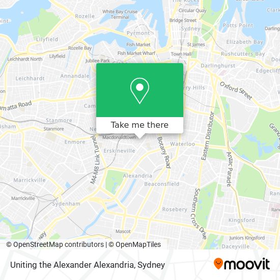 Uniting the Alexander Alexandria map