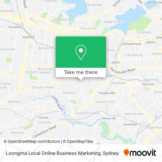 Loongma Local Online Business Marketing map