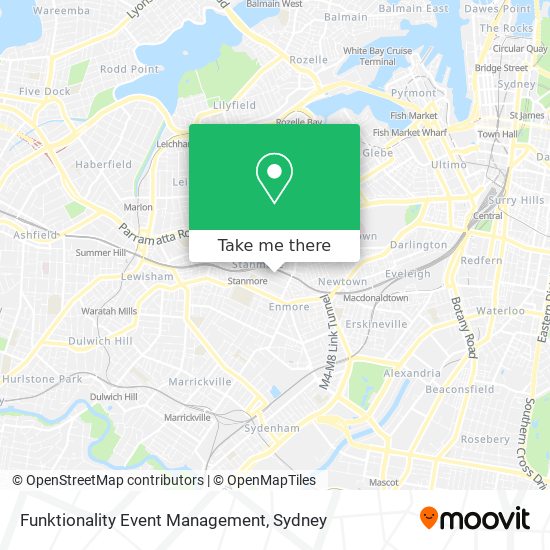 Funktionality Event Management map