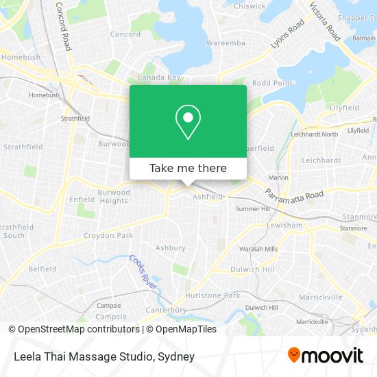 Leela Thai Massage Studio map