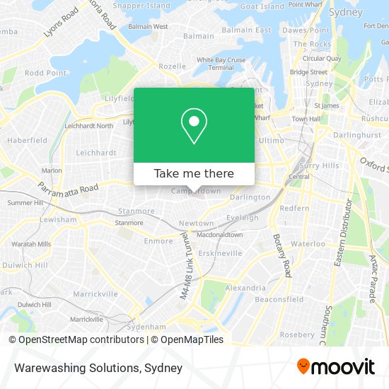 Warewashing Solutions map