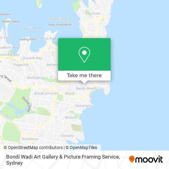 Bondi Wadi Art Gallery & Picture Framing Service map