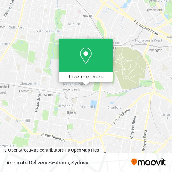 Mapa Accurate Delivery Systems